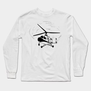 Helicopter Long Sleeve T-Shirt